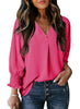 Marcatino™ | Casual V Hals Los Bloesje voor Dames