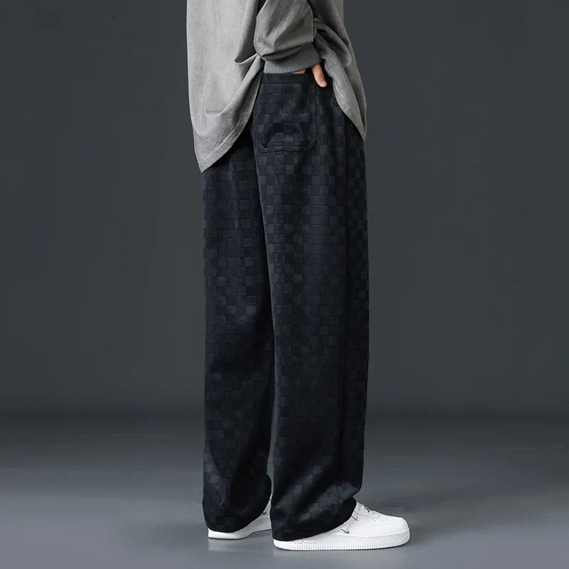 Marcatino™ | Geruite Corduroy Sweatbroek
