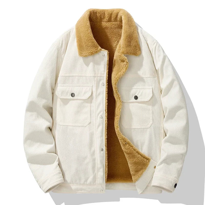 Marcatino™ | Corduroy Fleece Jas