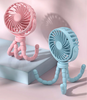 OctoposFan 2+1 GRATIS: Draagbare Usb Oplaadbare Ventilator Met Statief Clip