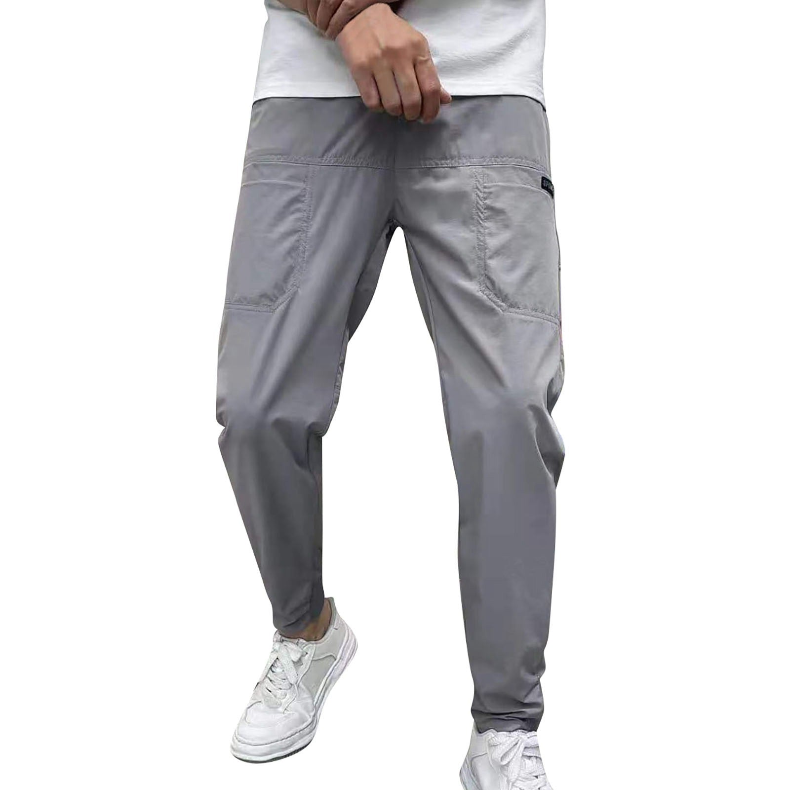 Marcatino™ | Hoge Stretch Meerdere Zakken Skinny Cargobroek
