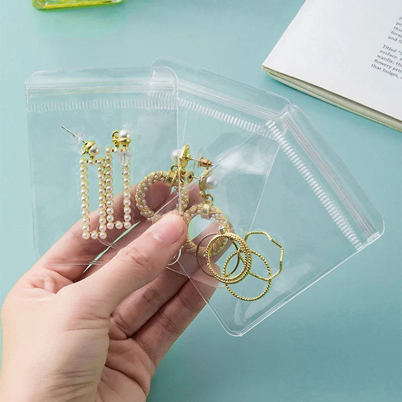 JewelryStorage: Transparant Juwelen Opbergboek Set