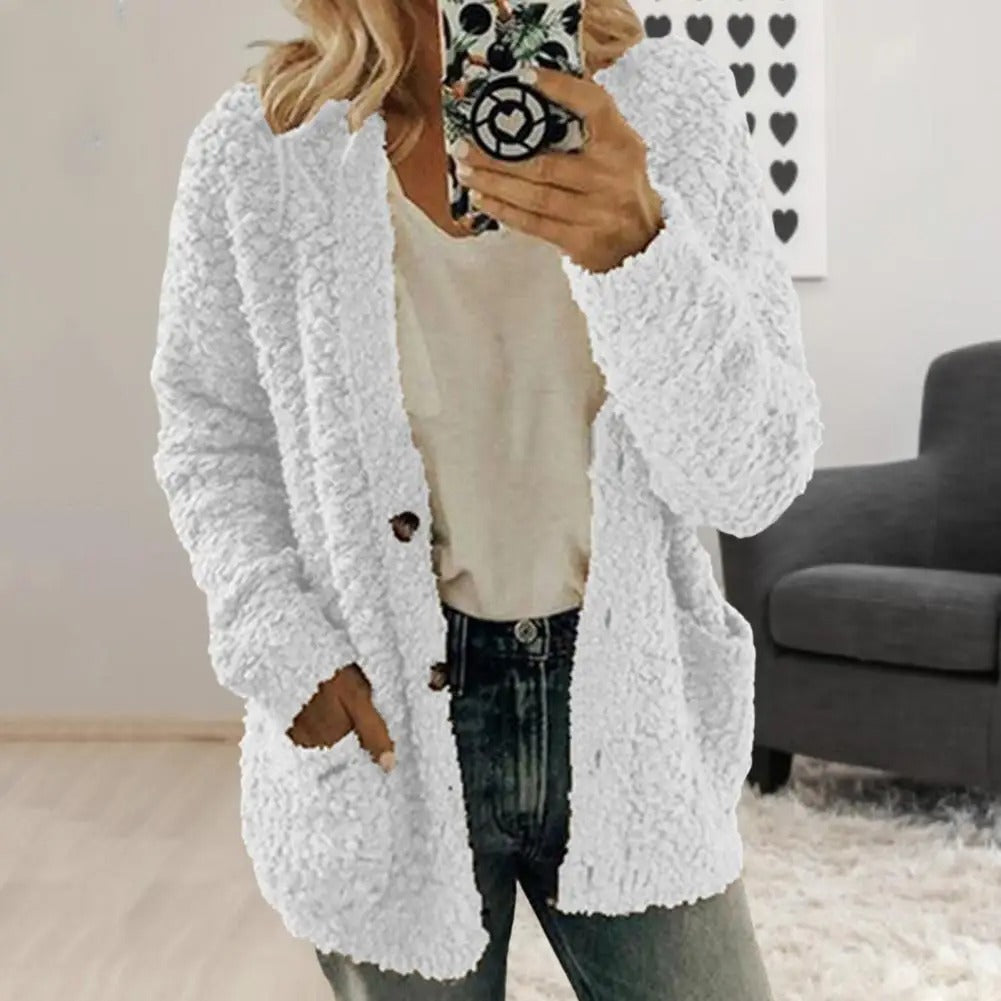 Marcatino™ | Herfst en Winter Plus Maat Vest Casual Fluwelen Korte Jas