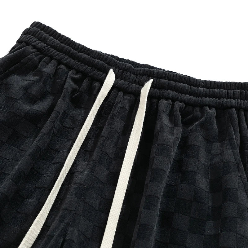 Marcatino™ | Geruite Corduroy Sweatbroek