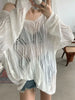 CHIC™ | Gebreide V-Hals Zonwering Top