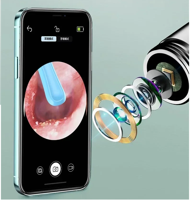 EarCleaning - HD Oorcamera Wax Reinigingsset