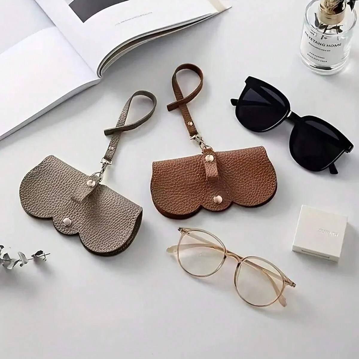 EyewearCase 1+1 GRATIS - Slanke, Stijlvolle Leesbril En Zonnebril Beschermhoes