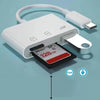 Marcatino™ CardReader: 3 in 1 Dubbel Poort Gadget Kaart Lezer