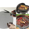 GrillMesh 1+1 GRATIS: Herbruikbaar Hittebestendig Antiaanbak BBQ Grillgaas (6 Stuks)
