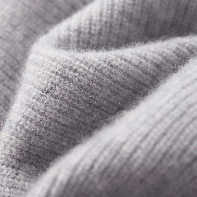 Marcatino™ | Herfst en Winter Verdikt Gebreid Herenvest met Capuchon