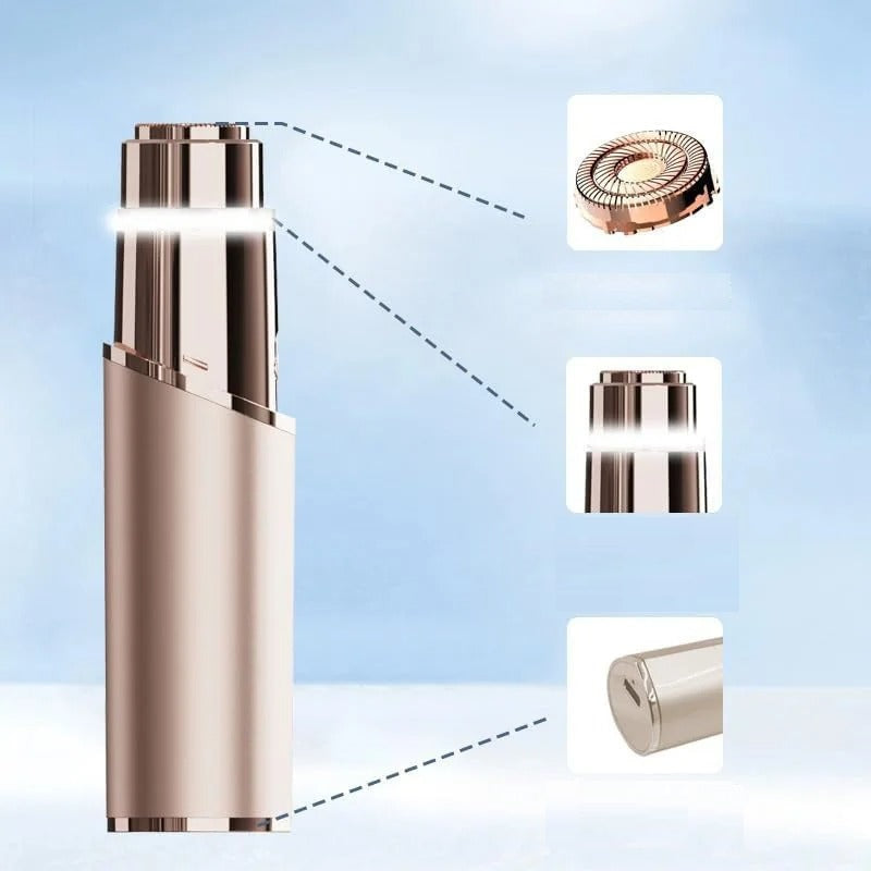 EyebrowTrimmer - 2 in 1 Elektrisch Gezichtshaar En Wenkbrauw Trimmer