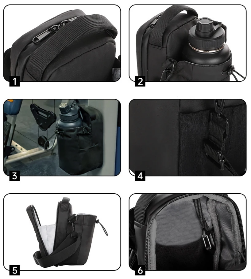 MagnetBag: Kleine Waterdichte Magnetische Sportschool Tas