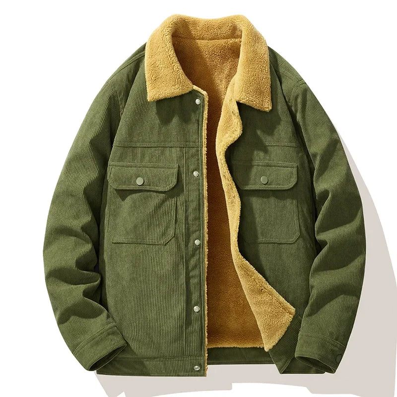 Marcatino™ | Corduroy Fleece Jas