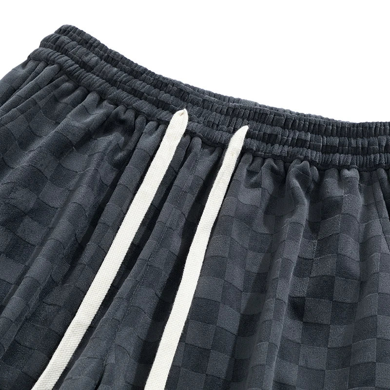 Marcatino™ | Geruite Corduroy Sweatbroek