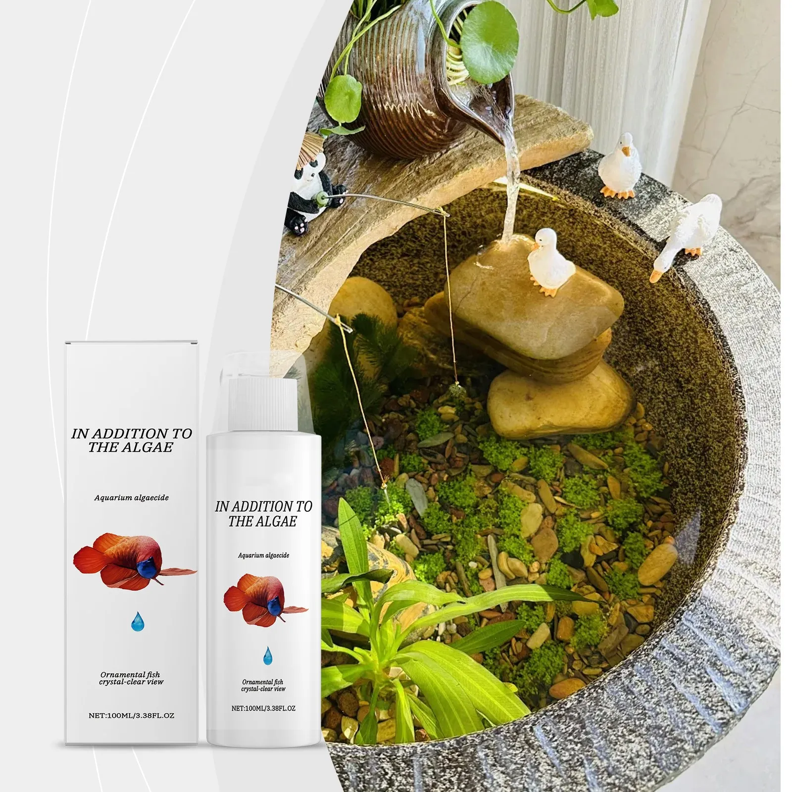 AquariumCleaner 1+1 GRATIS: Aquarium Algenverwijderaar en Waterzuiveraar
