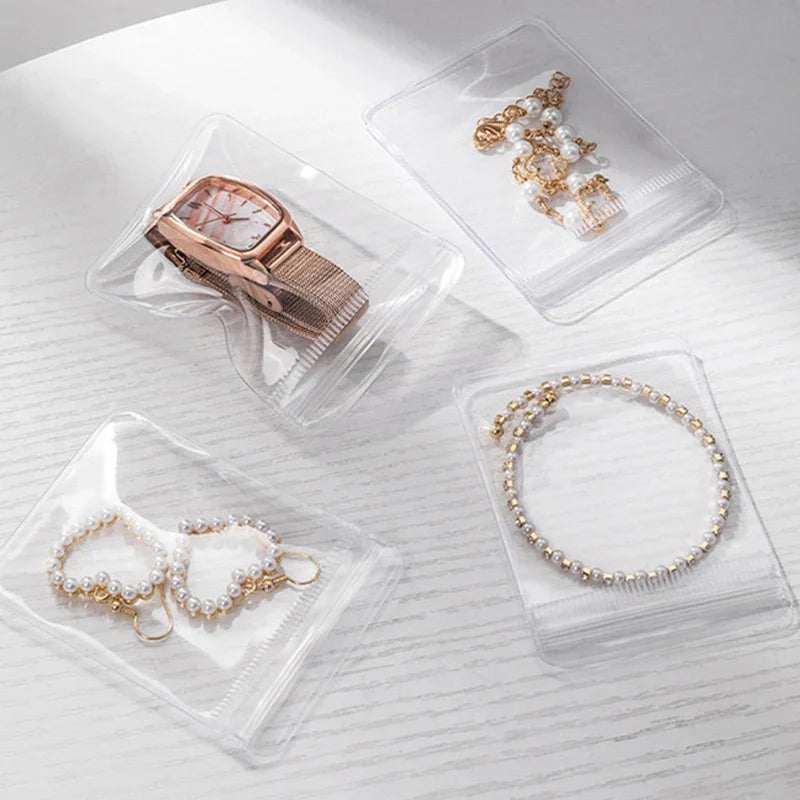 JewelryStorage: Transparant Juwelen Opbergboek Set