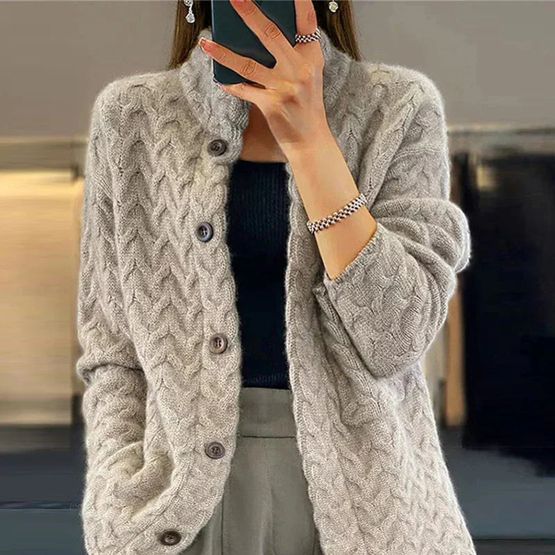 Marcatino™ | Stijlvol Gebreid Vest voor Dames