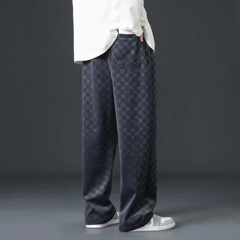 Marcatino™ | Geruite Corduroy Sweatbroek