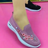 Marcatino™ | Dames Gebreide Geborduurde Ademende Mesh Sneakers