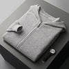 Marcatino™ | Herfst en Winter Verdikt Gebreid Herenvest met Capuchon
