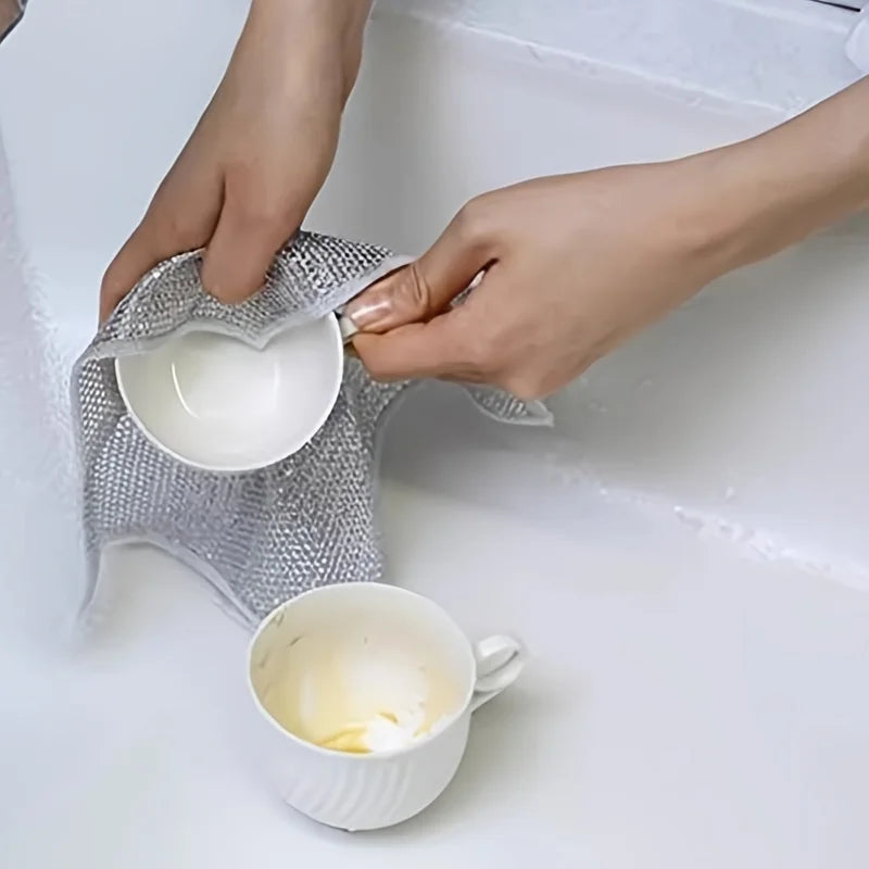 MultiScrub 5+5 GRATIS: Multifunctionele, Krasvrije Keuken Scrubspad