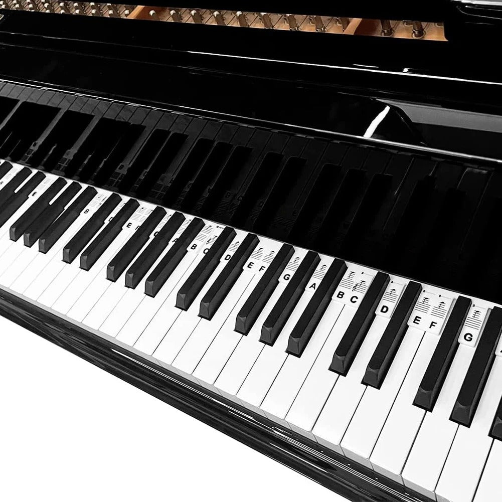 Marcatino™ KeyboardLabel - Verwijderbaar Piano en Toetsenbord Siliconen Etiket