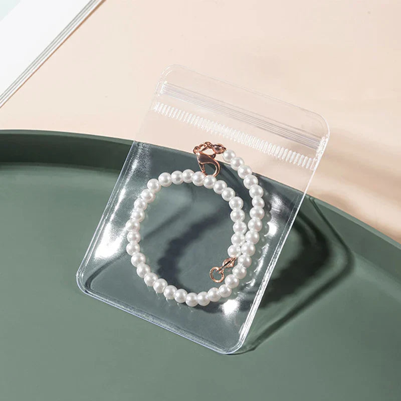 JewelryStorage: Transparant Juwelen Opbergboek Set