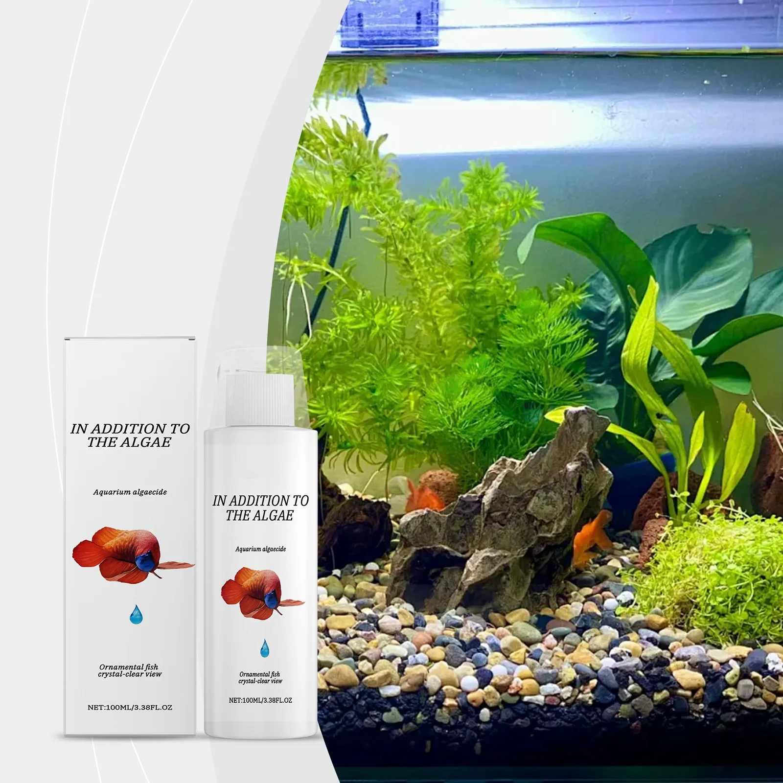 AquariumCleaner 1+1 GRATIS: Aquarium Algenverwijderaar en Waterzuiveraar