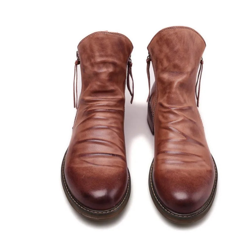 Marcatino™ | Monte Cavali Leren Chelsea Laarzen
