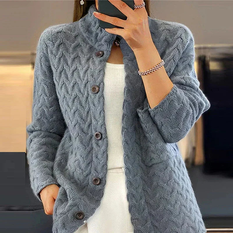 Marcatino™ | Stijlvol Gebreid Vest voor Dames