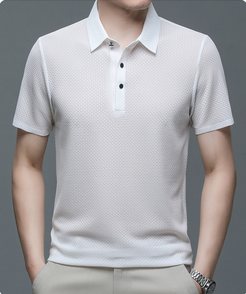 Marcatino™ ComfyShirt 1+1 GRATIS: Comfortabel Stijlvol Ademend Herenoverhemd Met Korte Mouwen