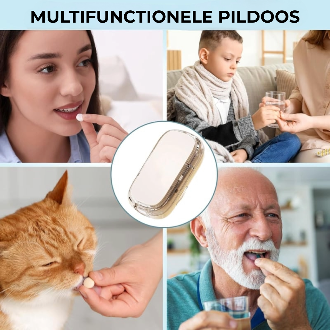 PillCutter 2+1 GRATIS - Veilig en Nauwkeurig Draagbare Pillensnijder