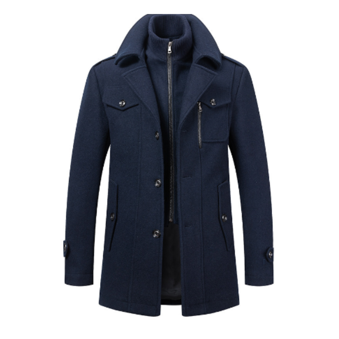 Marcatino™ | Luxe Stijlvolle Trenchcoat met Dubbele Kraag