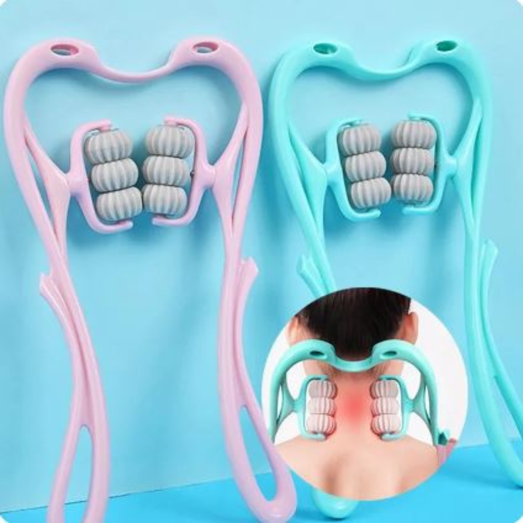 NeckMassager 1+1 GRATIS - Cervicale Wervelkolom- en Nekrollermassage