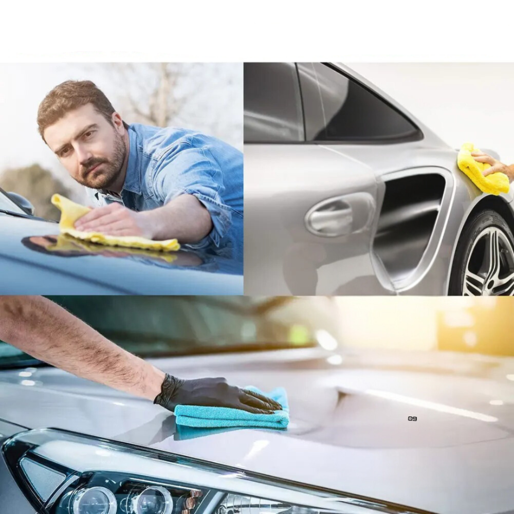 SprayCar 1+1 GRATIS: 3 In 1 100ml Snelle Auto Coating Spray met Doek en Spons