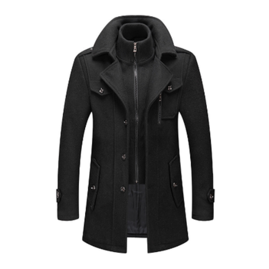 Marcatino™ | Luxe Stijlvolle Trenchcoat met Dubbele Kraag