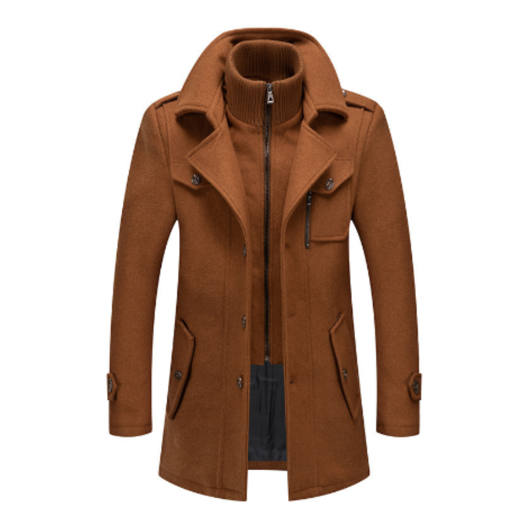 Marcatino™ | Luxe Stijlvolle Trenchcoat met Dubbele Kraag