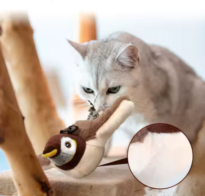 BirdToy: Interactieve Mus Vogel Speelgoed Voor Katten