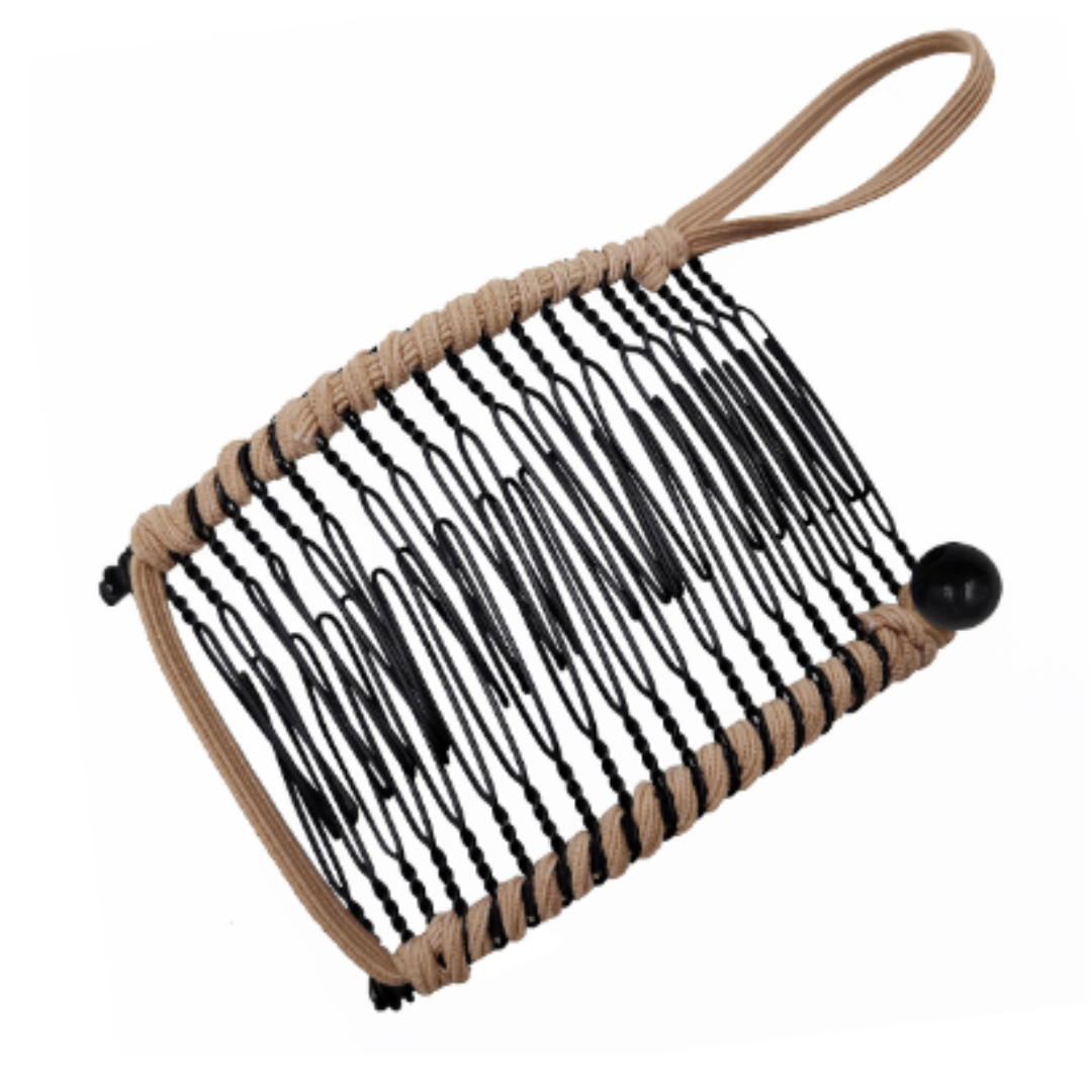 HairClip 2+1 GRATIS - Banana Klassieke Rekbare 20 Tanden Retro Haarclip