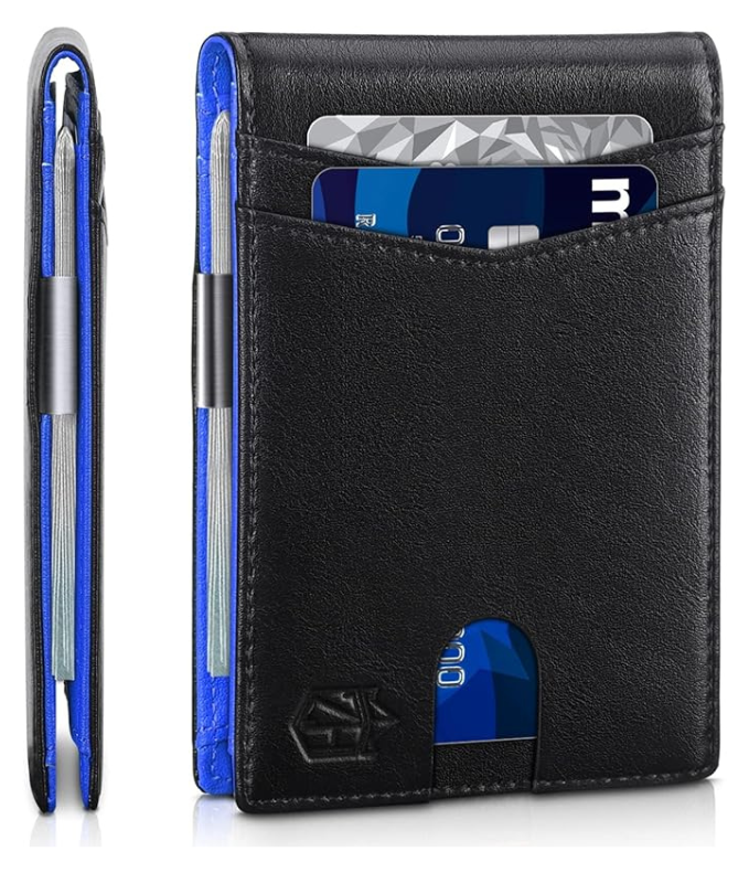 Marcatino™ RFIDWallet: Ultra Slank En Veilig RFID Leder Portemonnee Voor Mannen