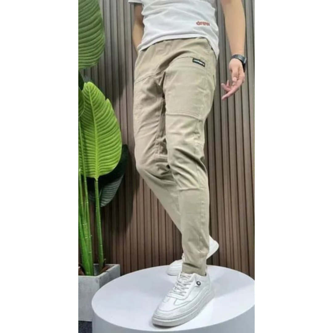 Marcatino™ | Hoge Stretch Meerdere Zakken Skinny Cargobroek