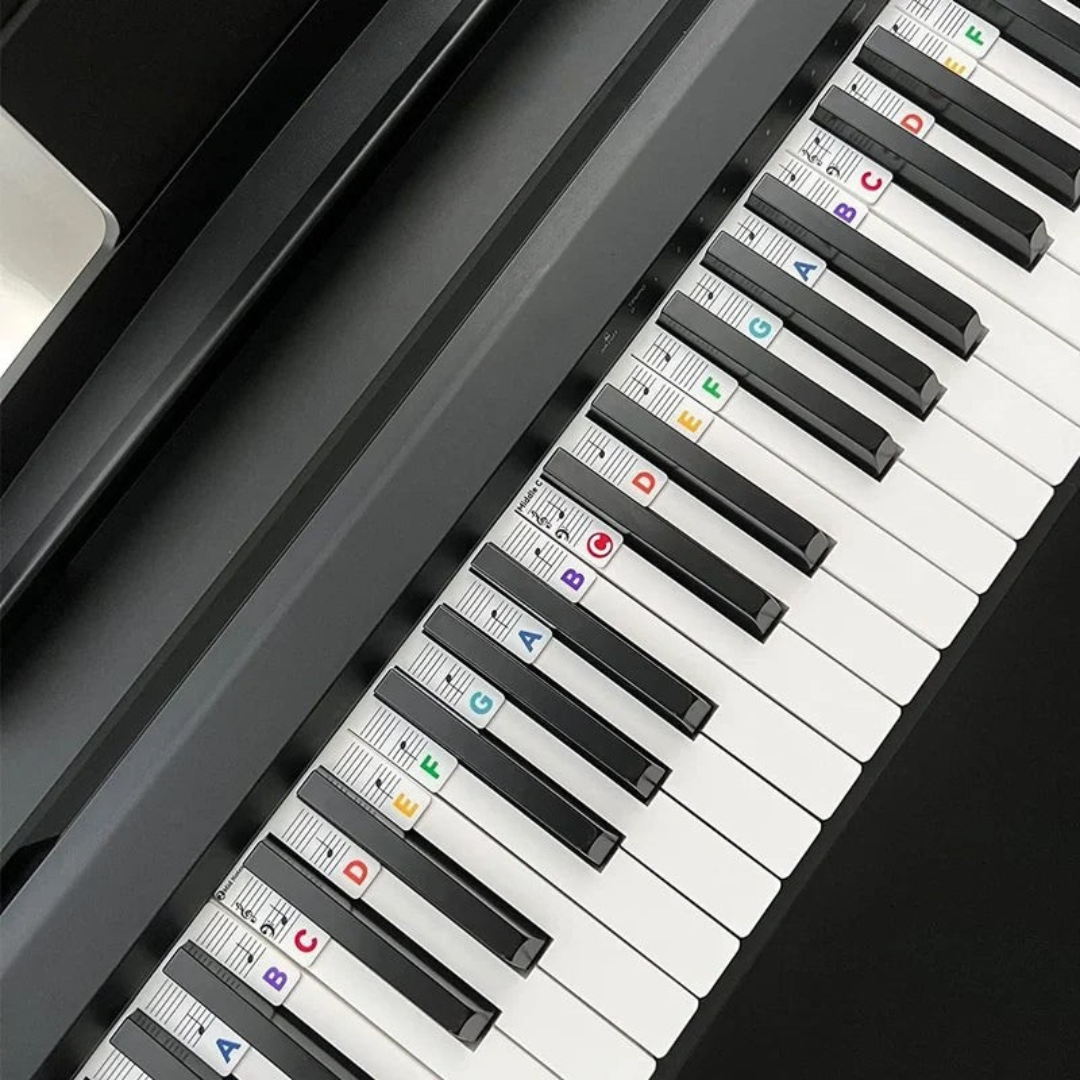 Marcatino™ KeyboardLabel - Verwijderbaar Piano en Toetsenbord Siliconen Etiket