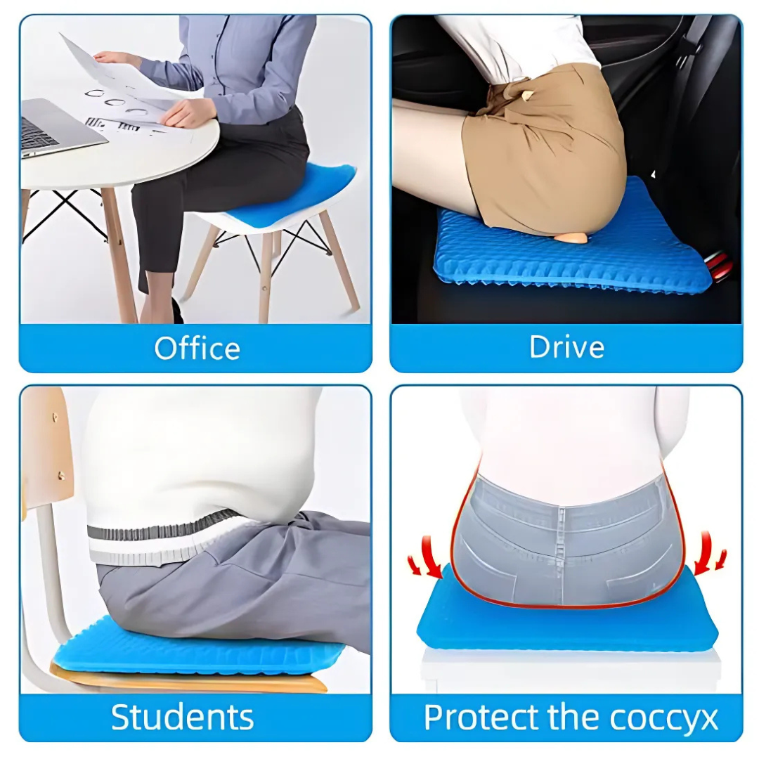 Marcatino™ GelPillow - Ademend Comfortabel Honingraat Gel Kussen