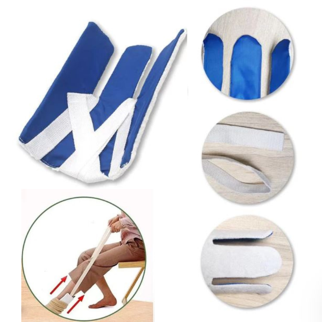 SockAid 1+1 GRATIS - Geen Buigen Sok Schuif Helper Hulp
