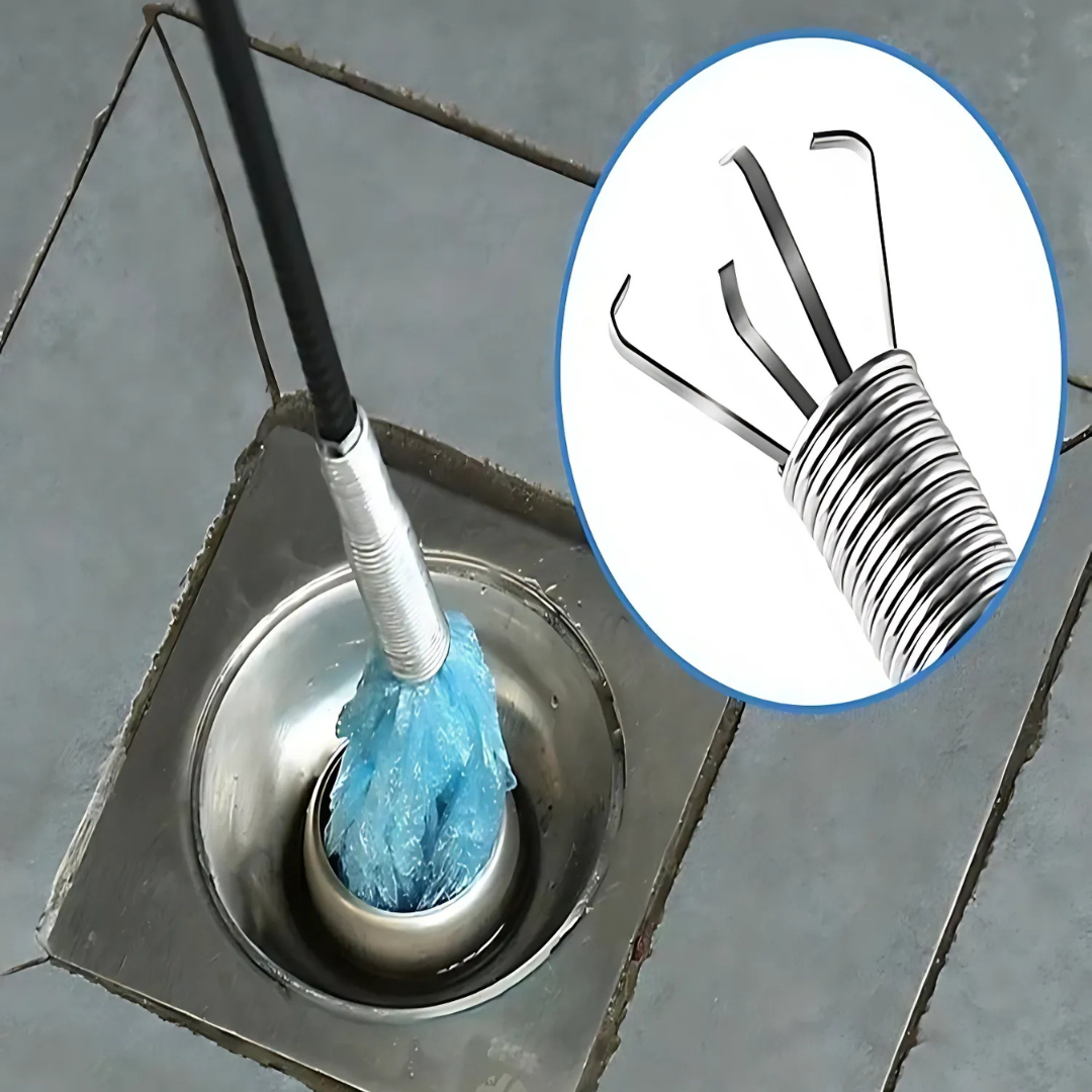 PipeHook 2+1 GRATIS: Multifunctionele Keuken Gootsteen en Afvoer Schoonmaakhaak