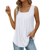 Marcatino™ | Vierkante Hals Mouwloze Tank Top