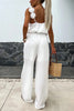 Marcatino™ | Mouwloze Jumpsuit Met Wijde Pijpen