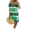 Marcatino™ LeopardDress: Dames Luipaard Print Jurk