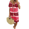 Marcatino™ LeopardDress: Dames Luipaard Print Jurk