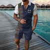 Marcatino™ | 2-Delig Poloshirt En Korte Set
